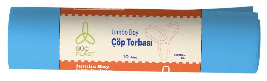 Jumbo Boy Çöp Torbası Kağıt